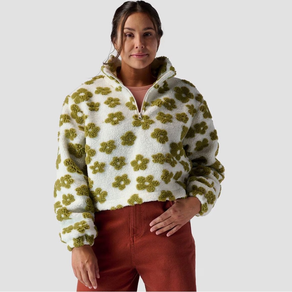 NWT Stoic mid pile fleece 1/4 zip pullover
